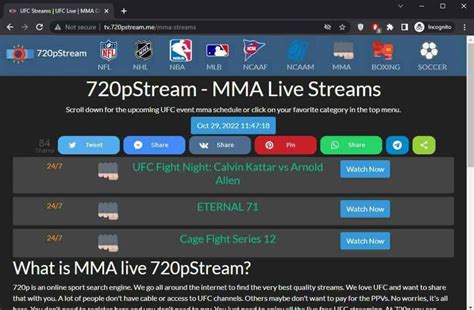 mma stream links|watch mma free live stream.